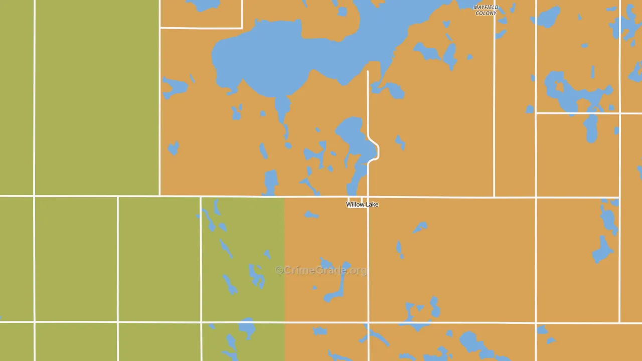 57278, SD Map of Theft Rates