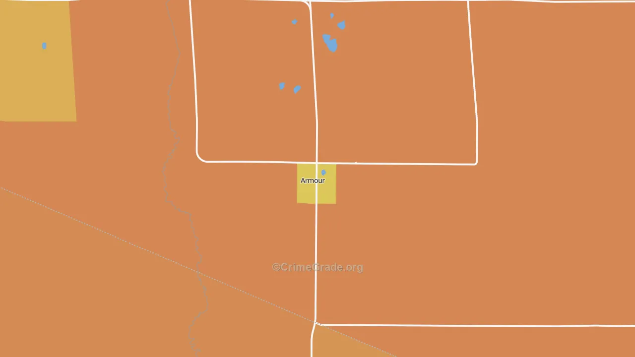 57313, SD Map of Theft Rates