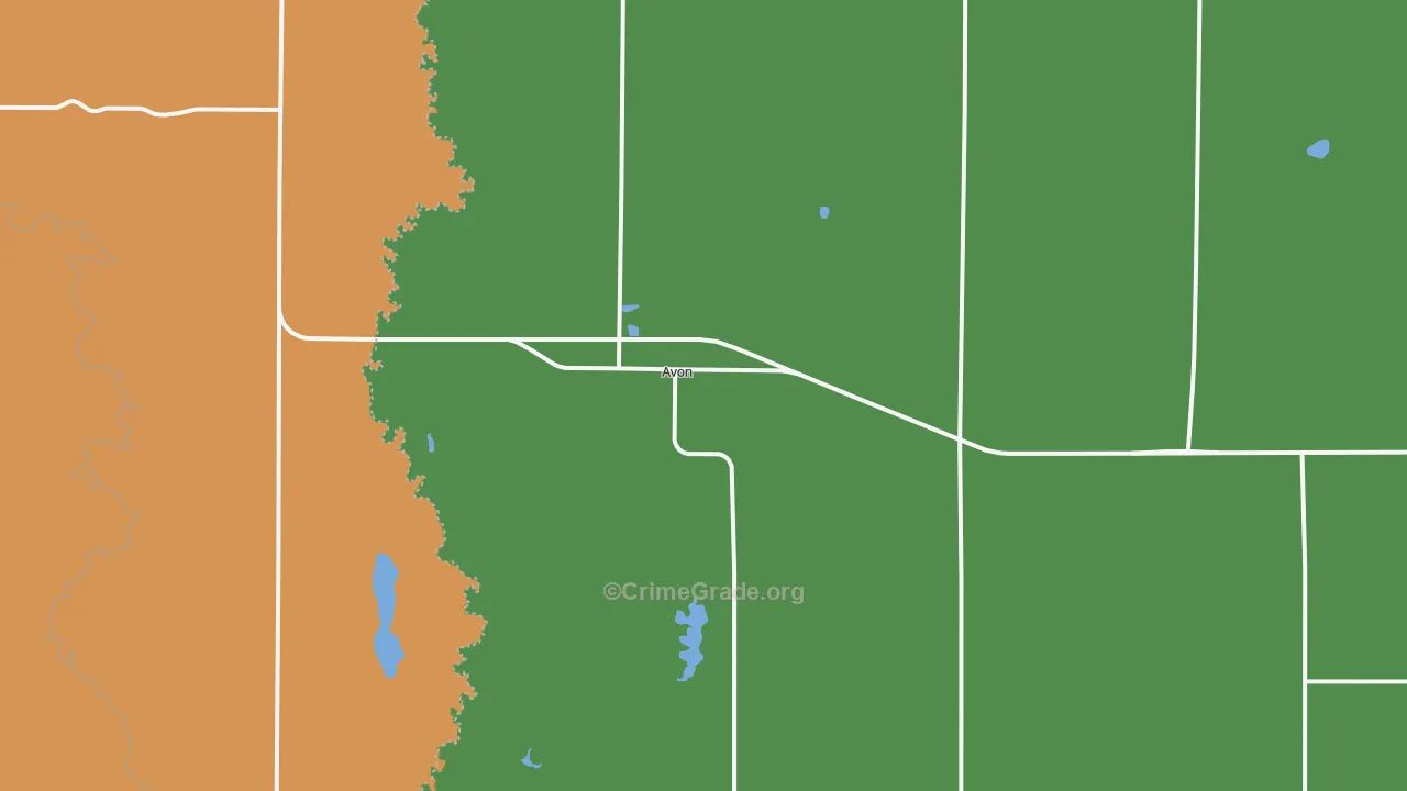 57315, SD Map of Theft Rates