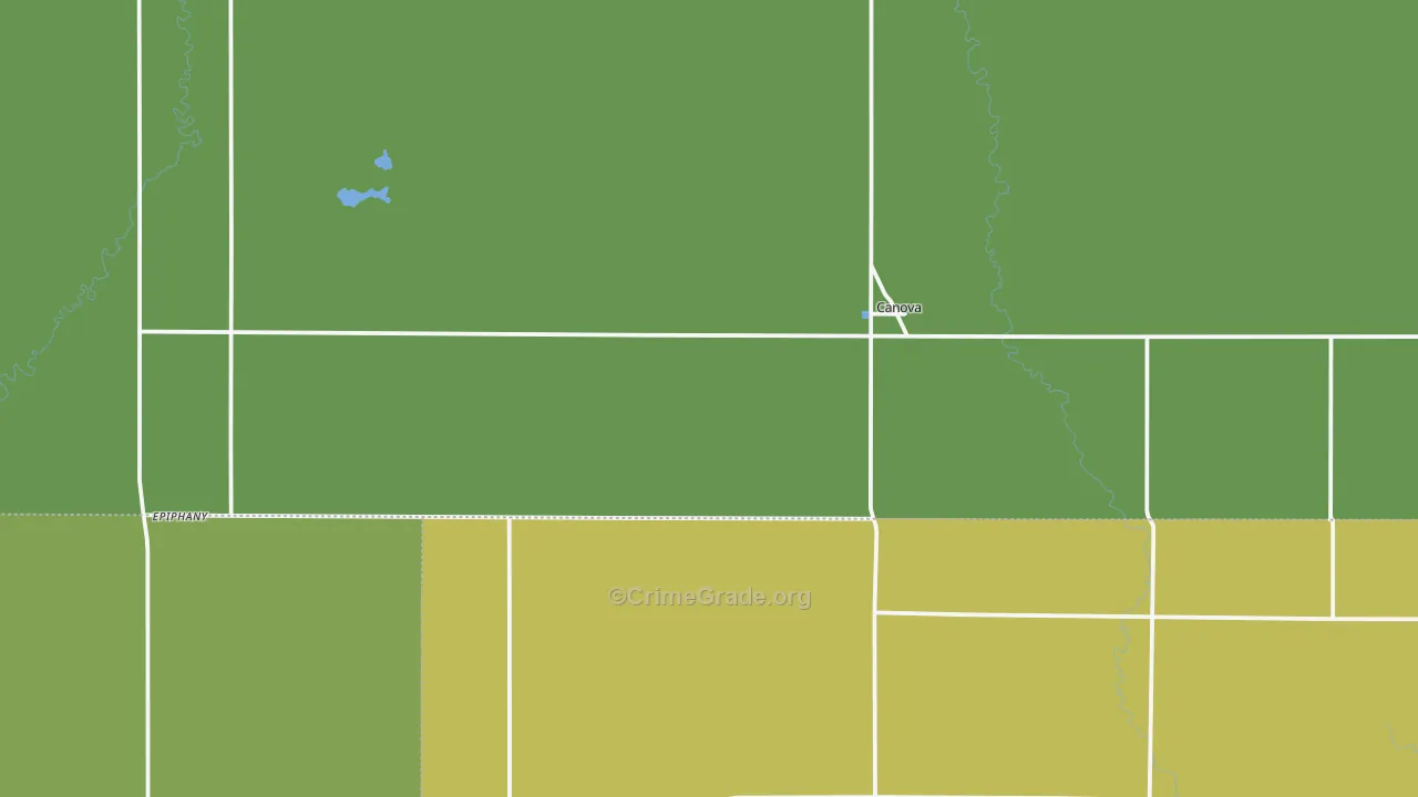57321, SD Map of Theft Rates