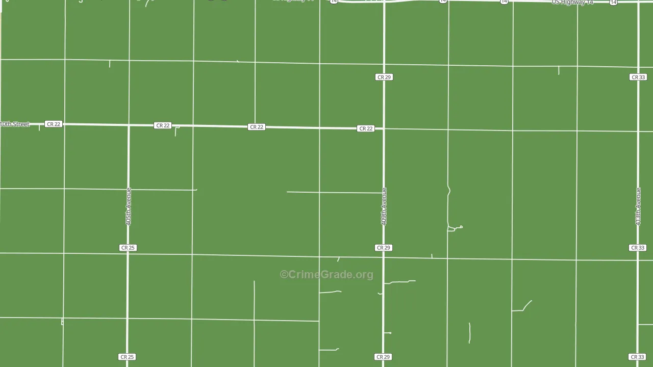 57324, SD Map of Theft Rates