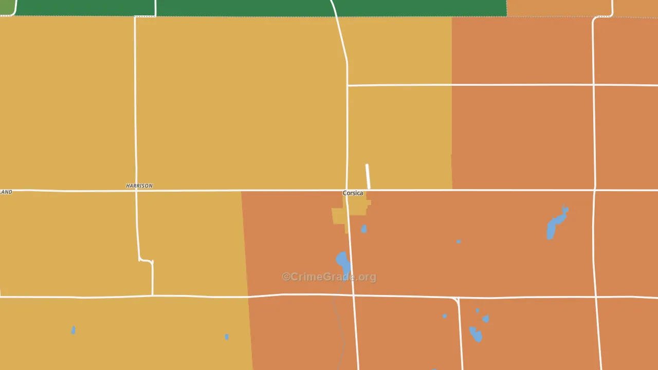 57328, SD Map of Theft Rates