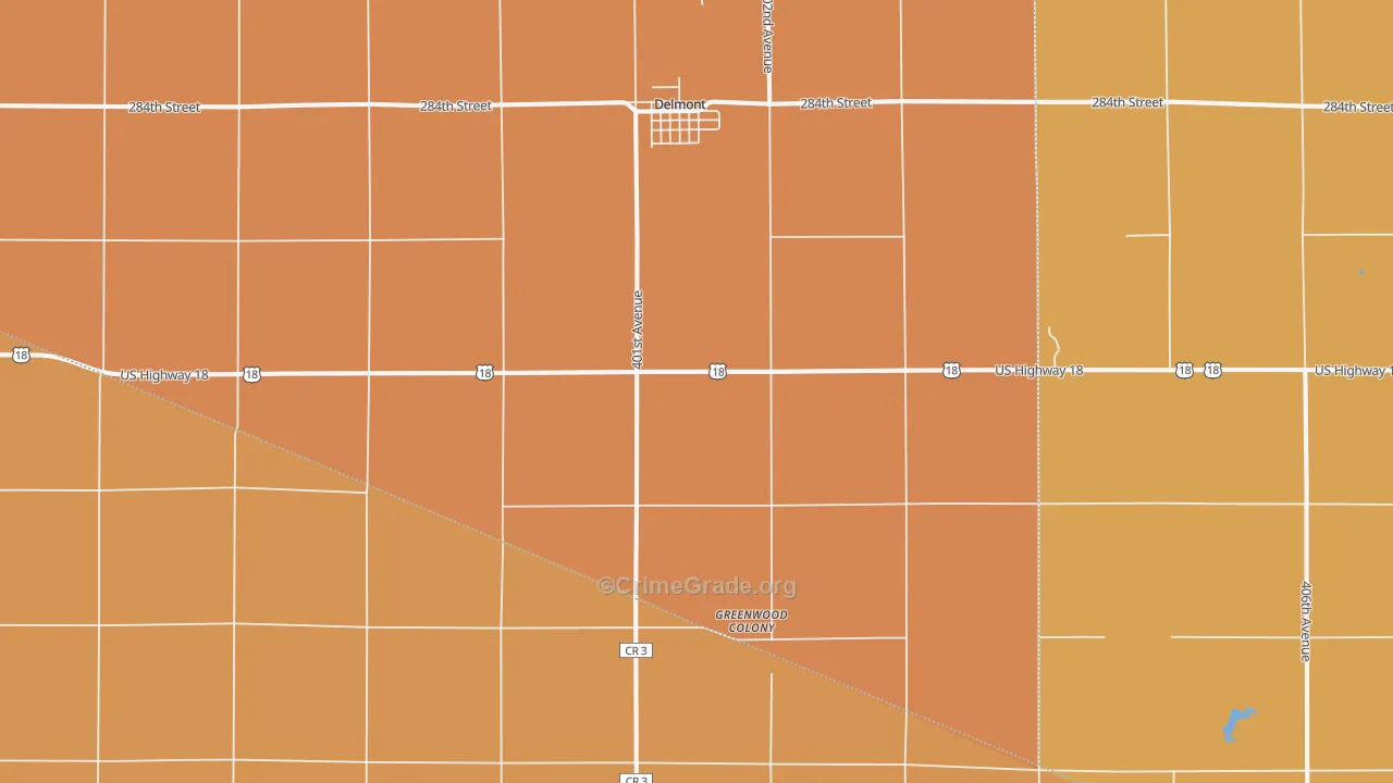 57330, SD Map of Theft Rates