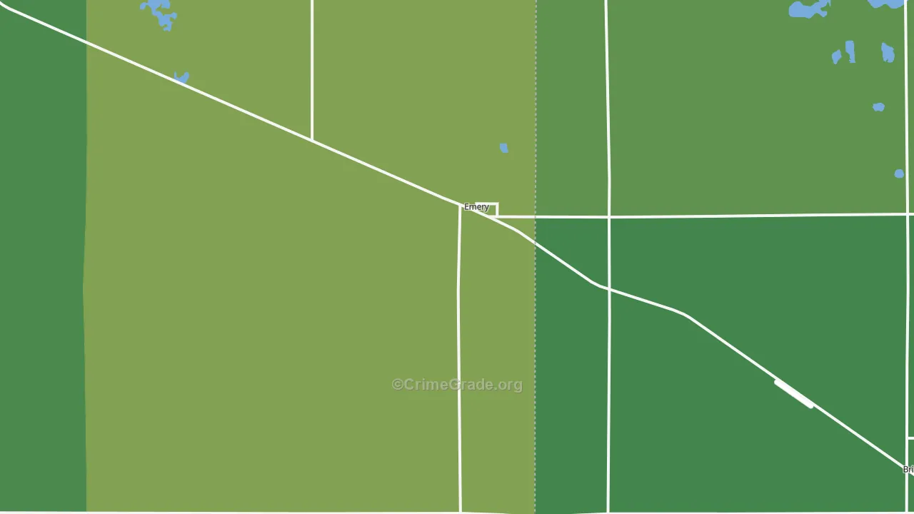 57332, SD Map of Theft Rates