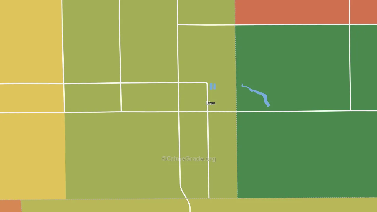 57334, SD Map of Theft Rates