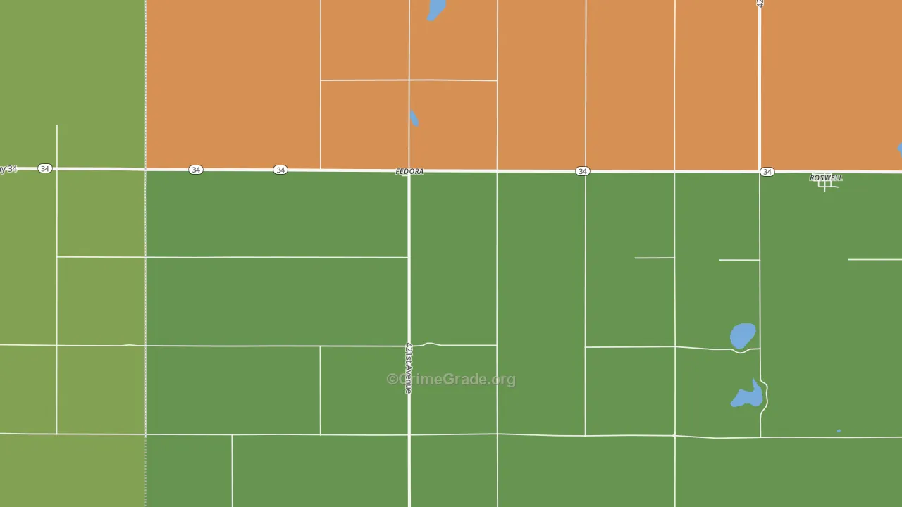 57337, SD Map of Theft Rates
