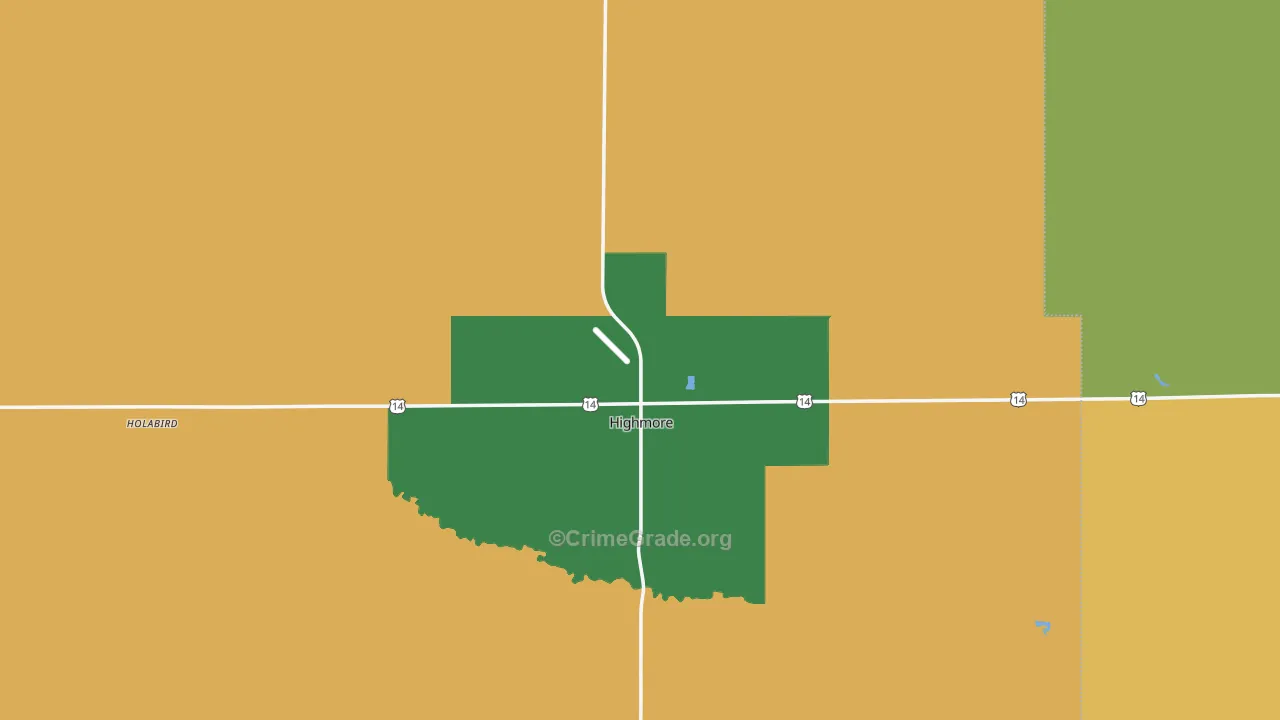57345, SD Map of Theft Rates