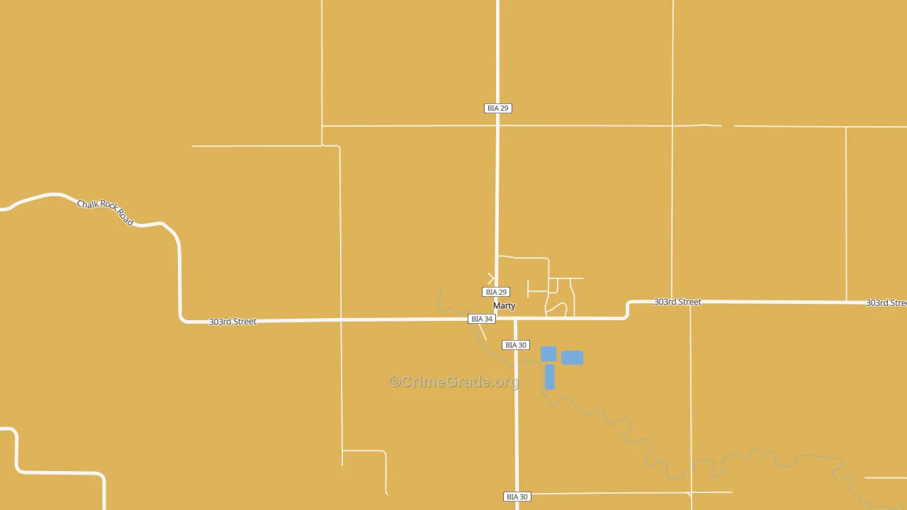 57361, SD Map of Theft Rates