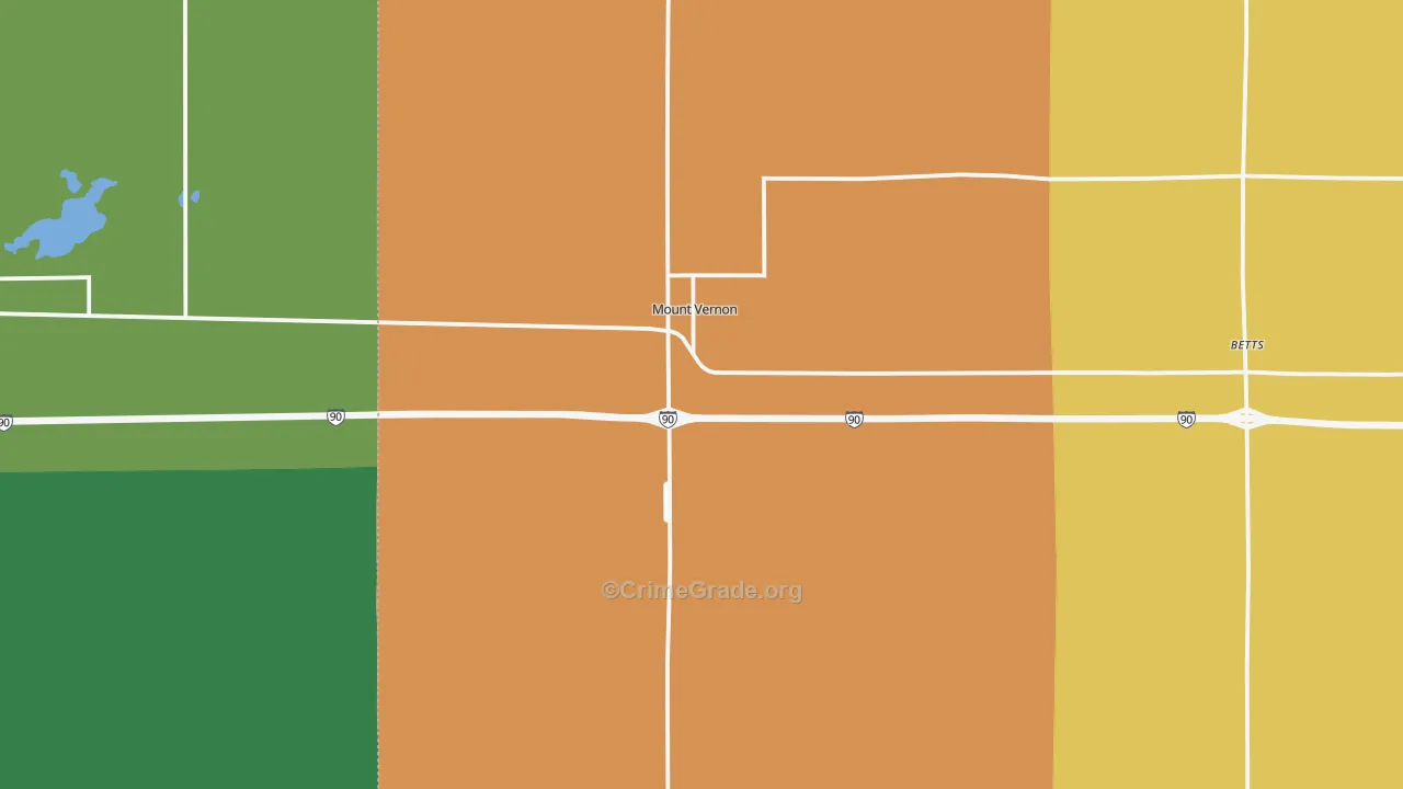 57363, SD Map of Theft Rates