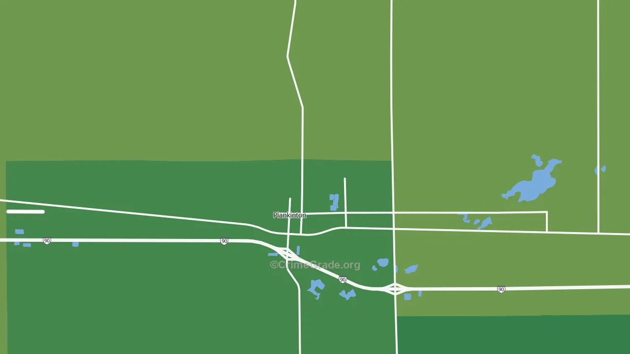 57368, SD Map of Theft Rates
