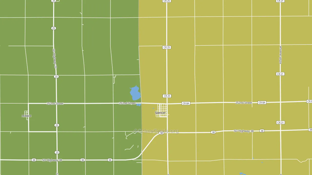 57374, SD Map of Theft Rates