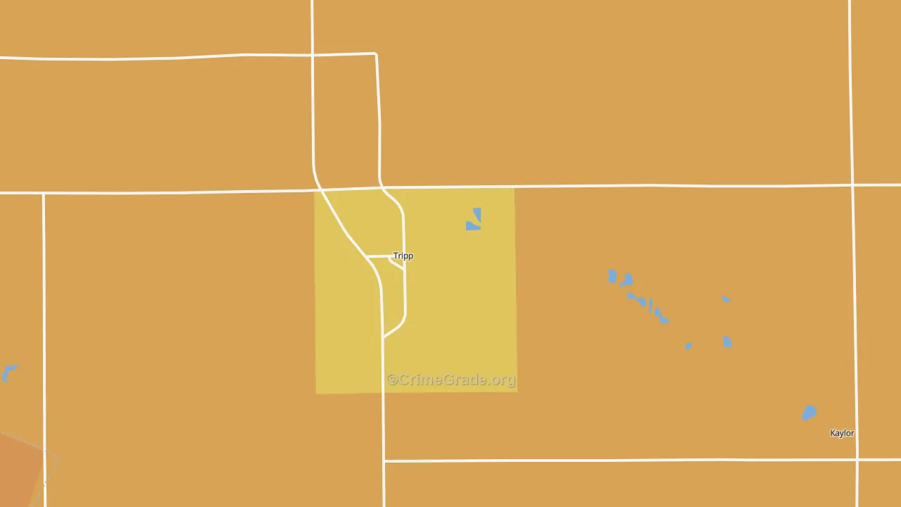 57376, SD Map of Theft Rates