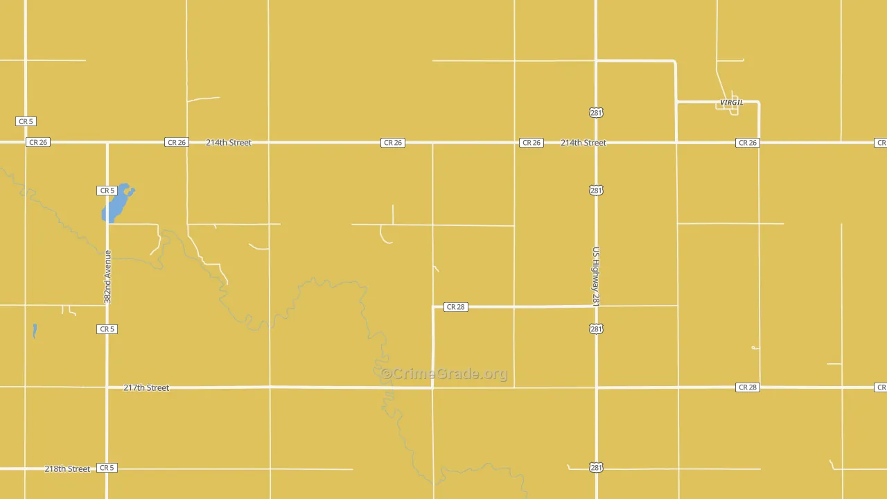 57379, SD Map of Theft Rates