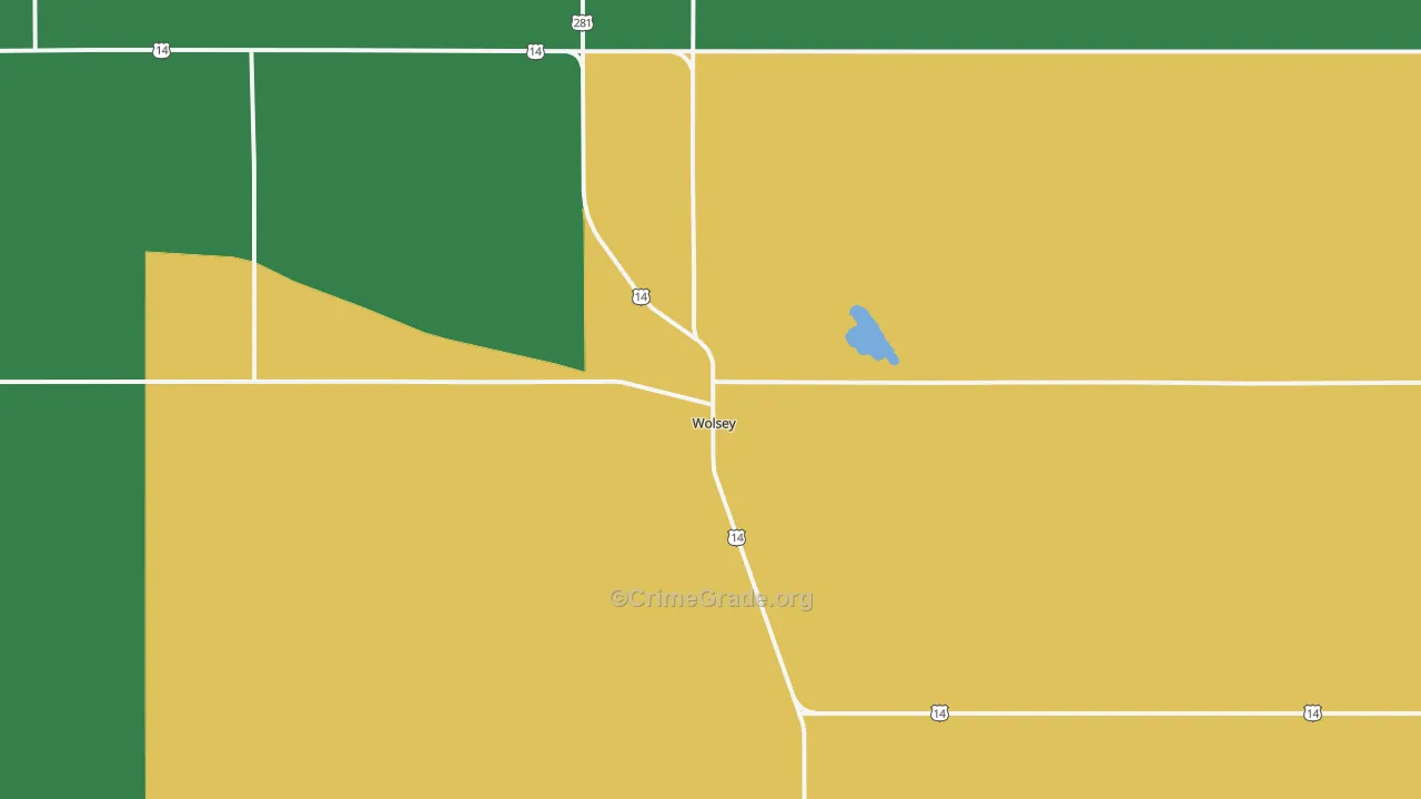 57384, SD Map of Theft Rates