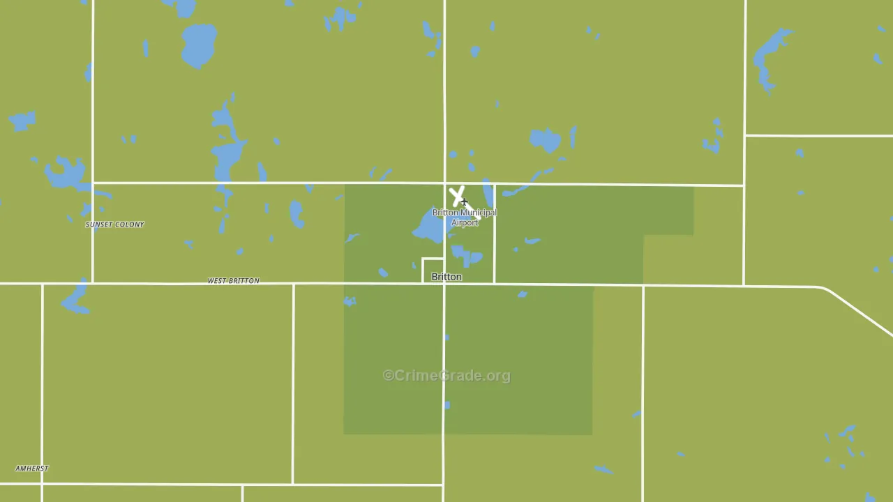57430, SD Map of Theft Rates