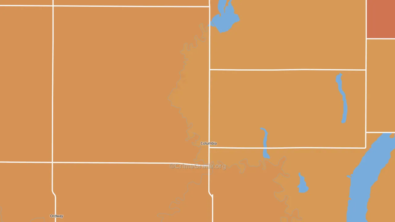 57433, SD Map of Theft Rates