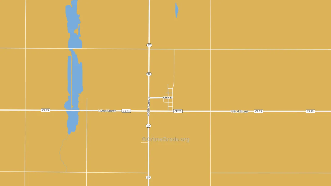 57439, SD Map of Theft Rates