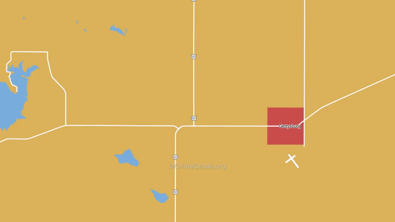 57442, SD Map of Theft Rates