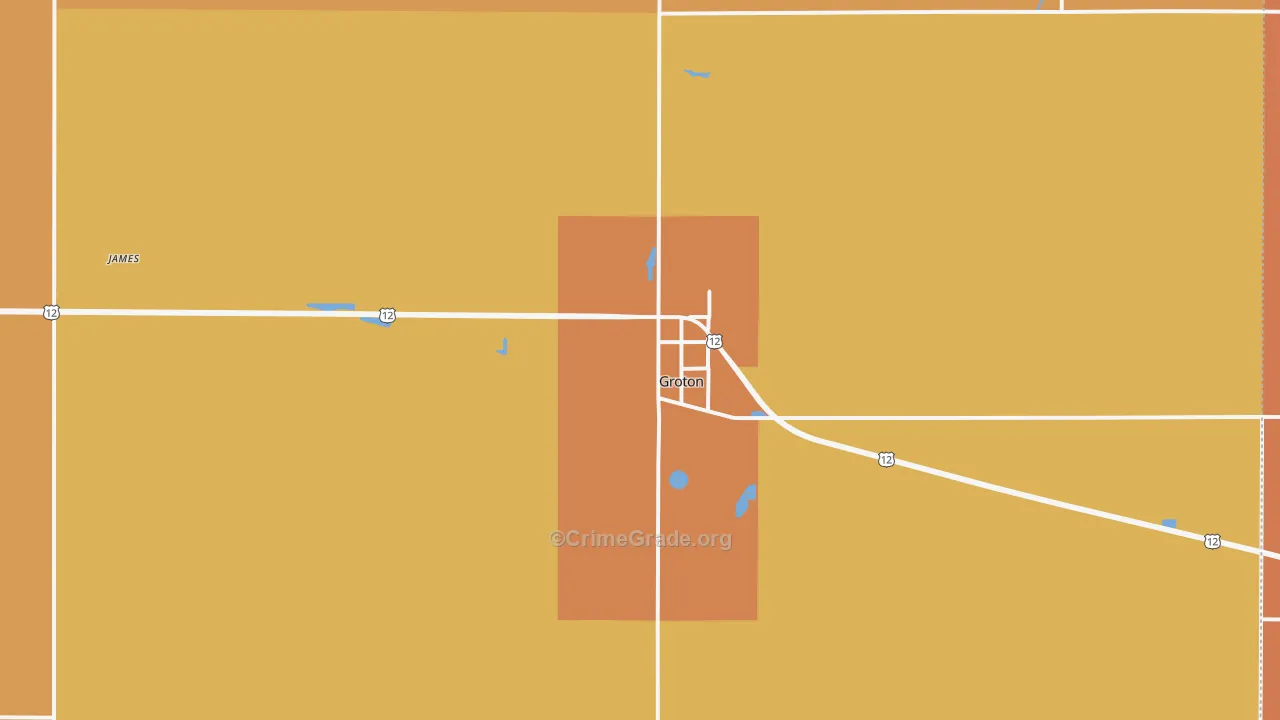 57445, SD Map of Theft Rates