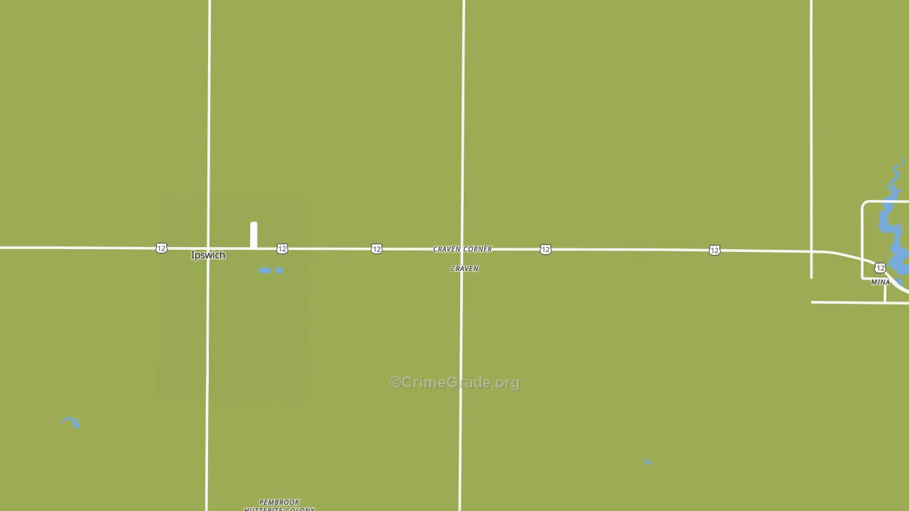 57451, SD Map of Theft Rates