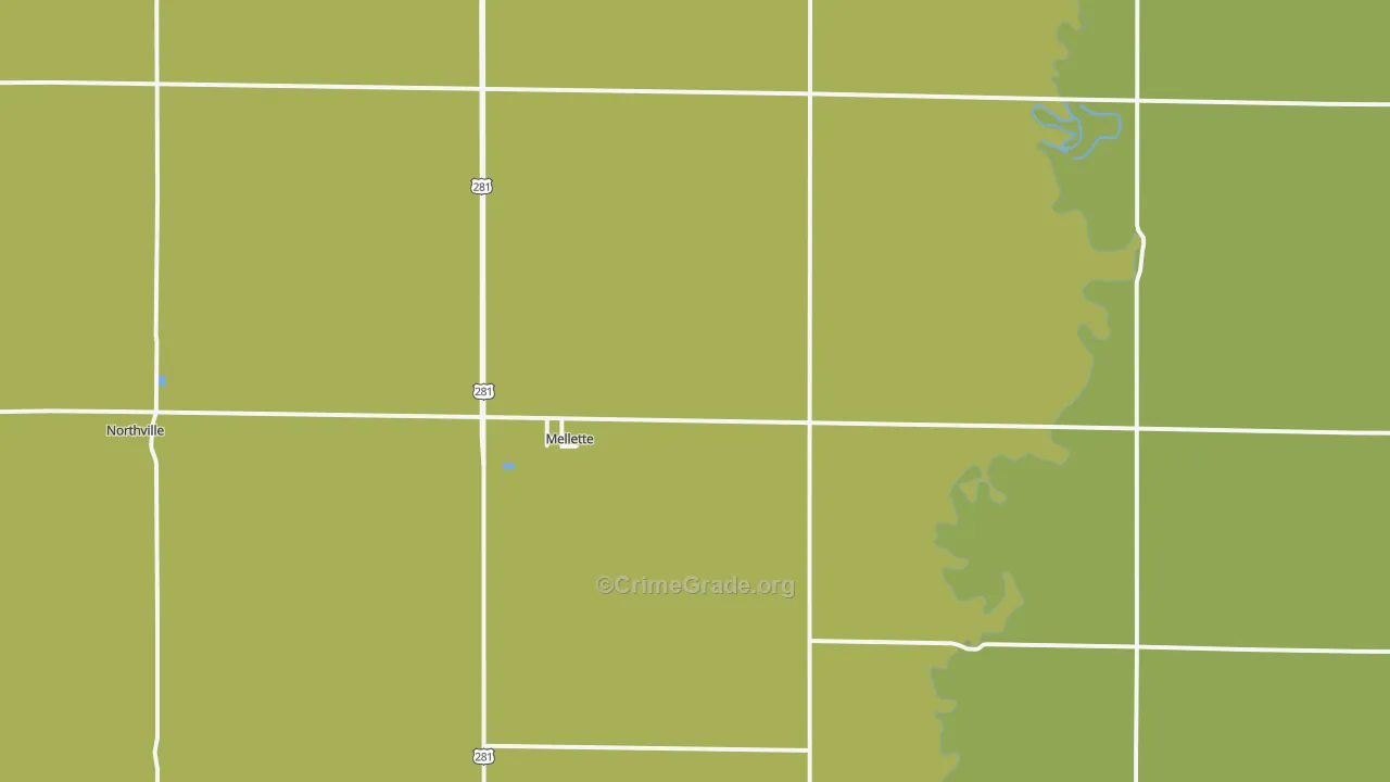 57461, SD Map of Theft Rates