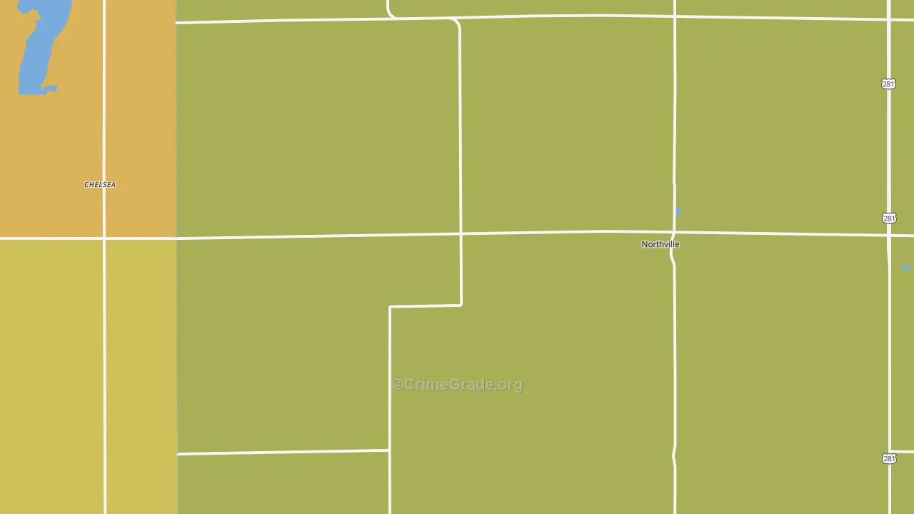 57465, SD Map of Theft Rates