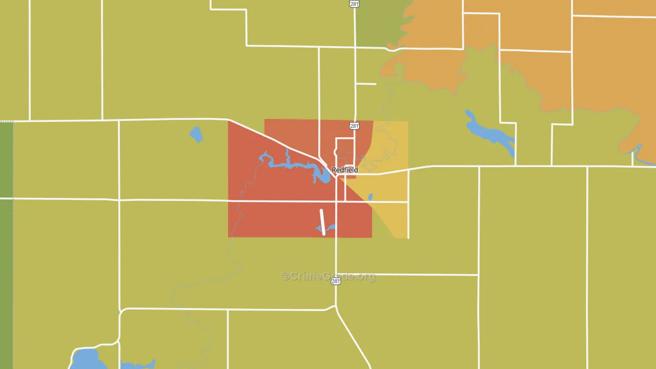 57469, SD Map of Theft Rates