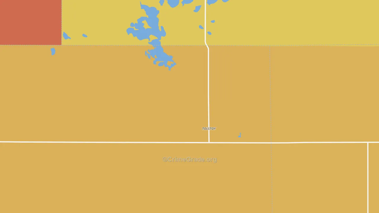 57475, SD Map of Theft Rates