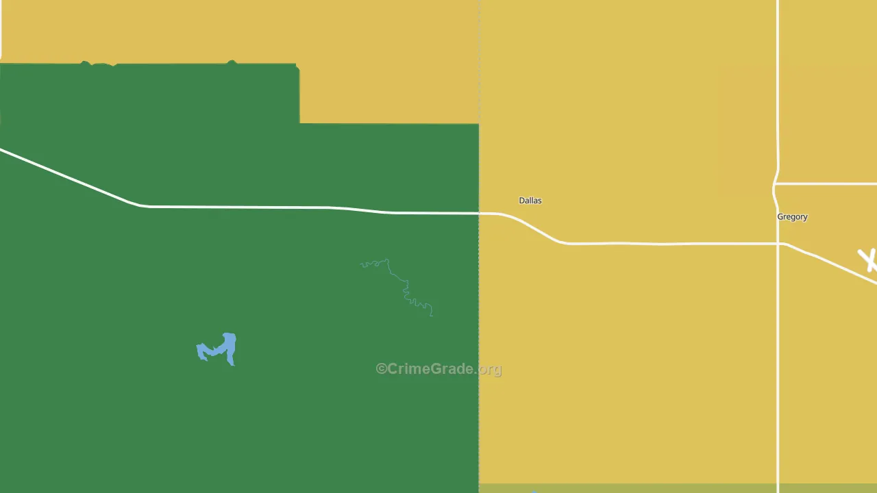 57529, SD Map of Theft Rates