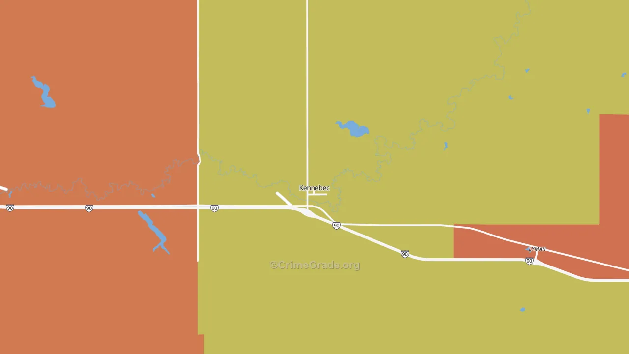 57544, SD Map of Theft Rates