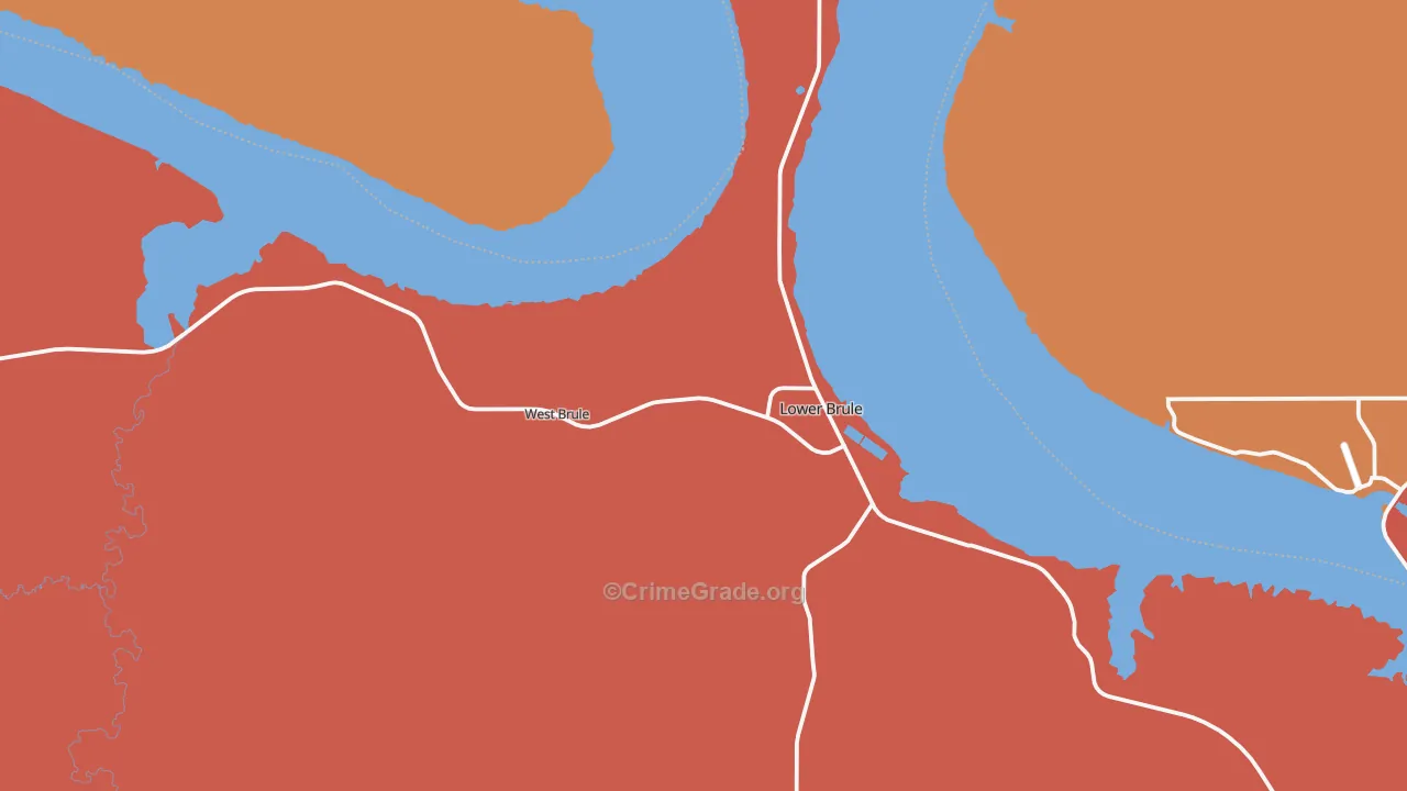 57548, SD Map of Theft Rates