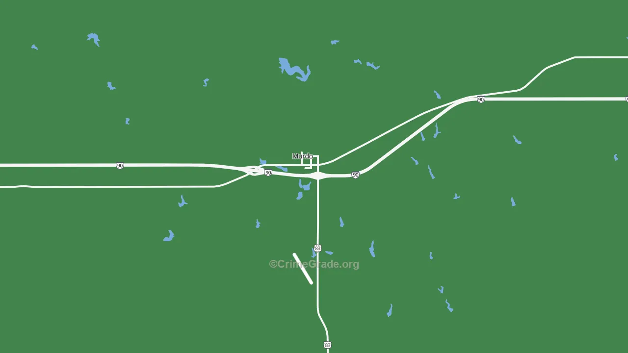 57559, SD Map of Theft Rates