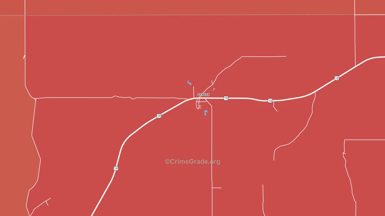 57563, SD Map of Theft Rates
