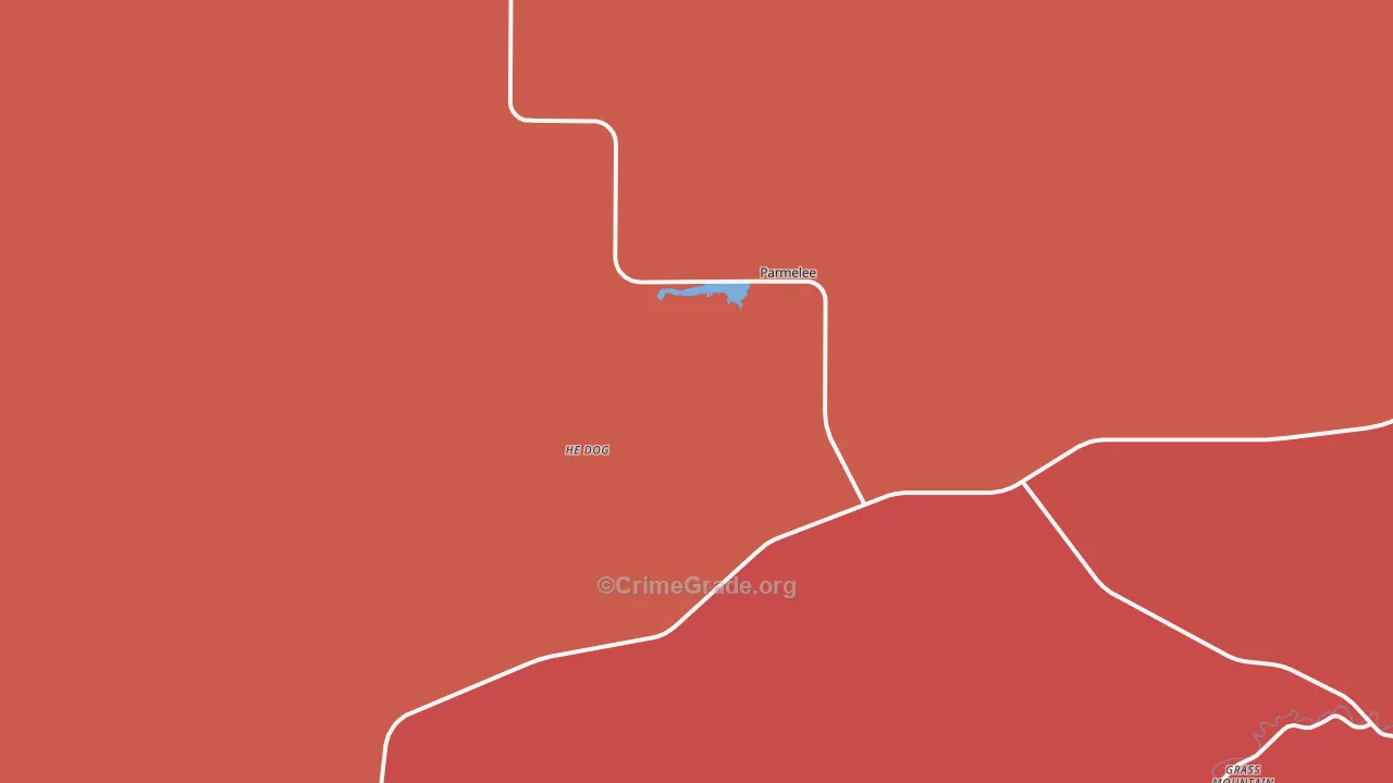 57566, SD Map of Theft Rates