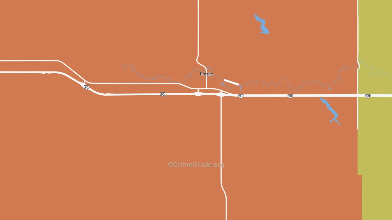 57568, SD Map of Theft Rates