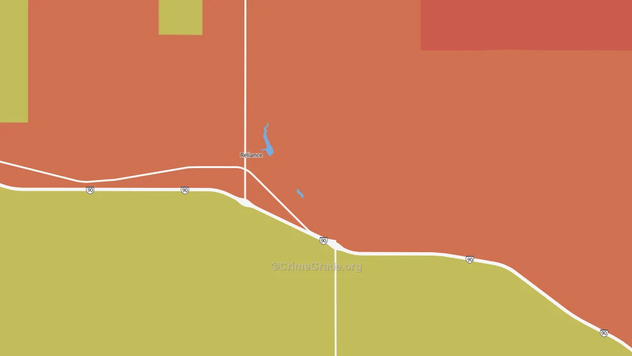 57569, SD Map of Theft Rates