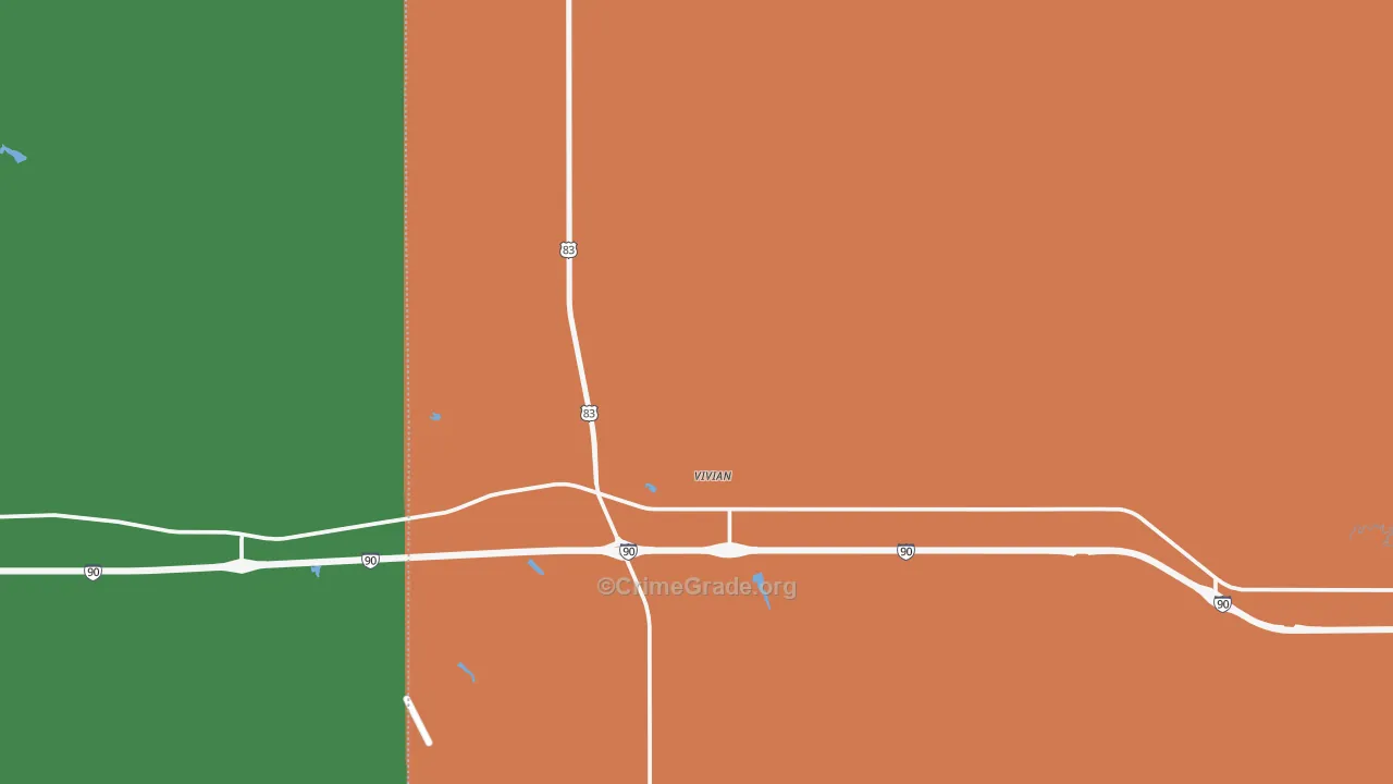 57576, SD Map of Theft Rates