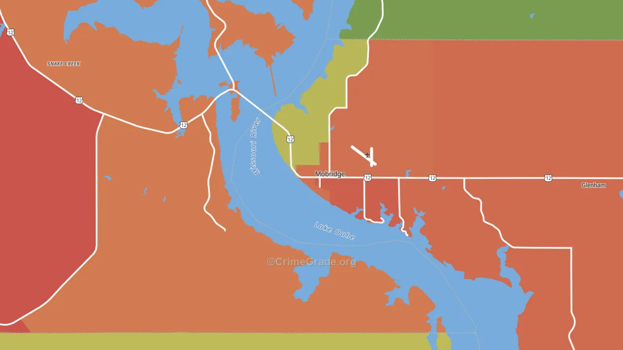 57601, SD Map of Theft Rates