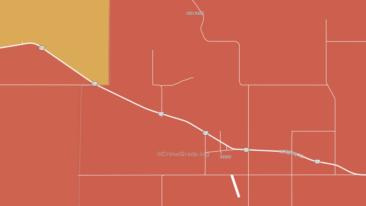 57636, SD Map of Theft Rates