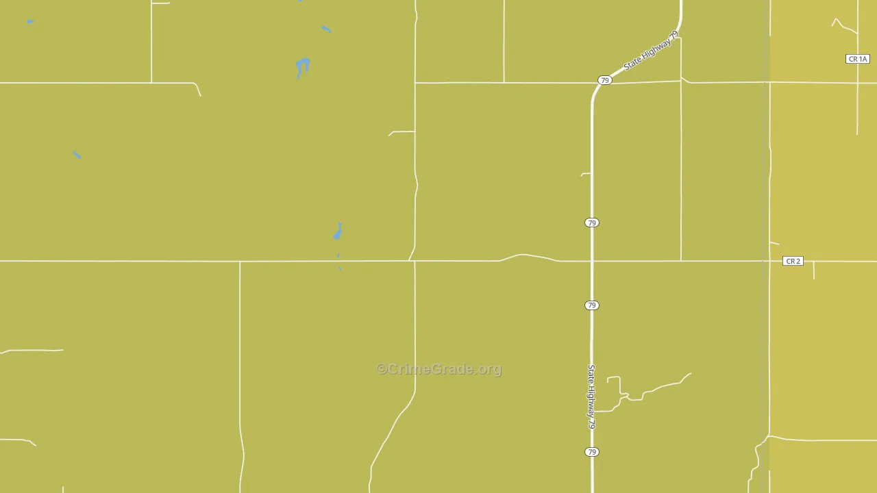 57650, SD Map of Theft Rates