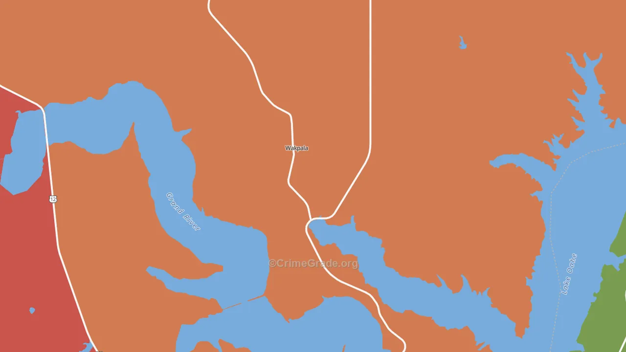 57658, SD Map of Theft Rates