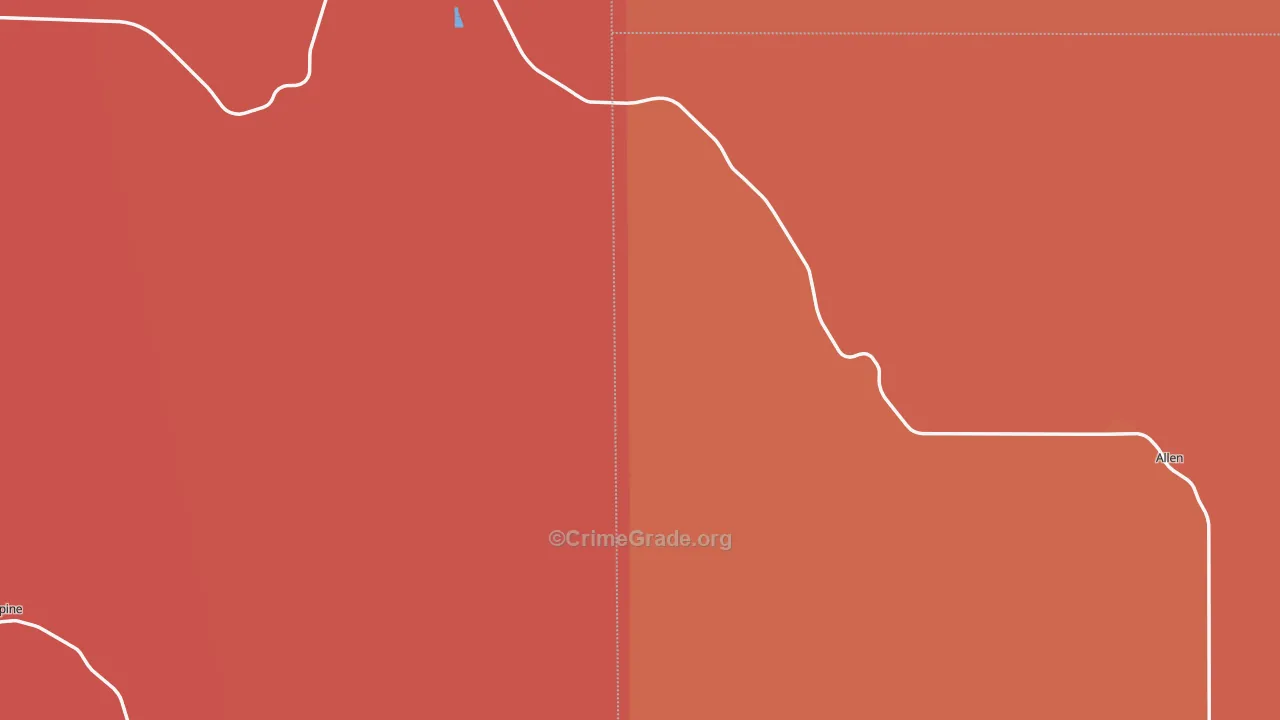 57714, SD Map of Theft Rates