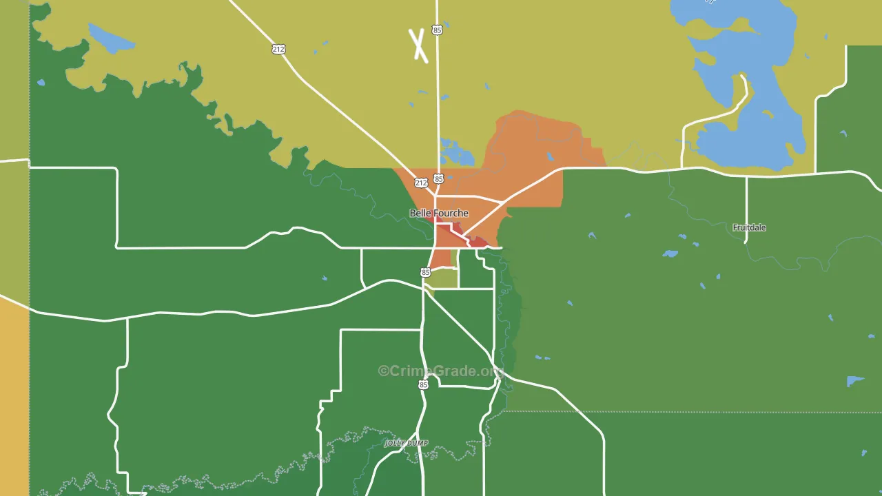 57717, SD Map of Theft Rates