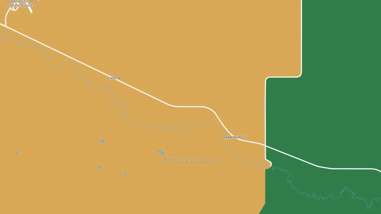 57725, SD Map of Theft Rates