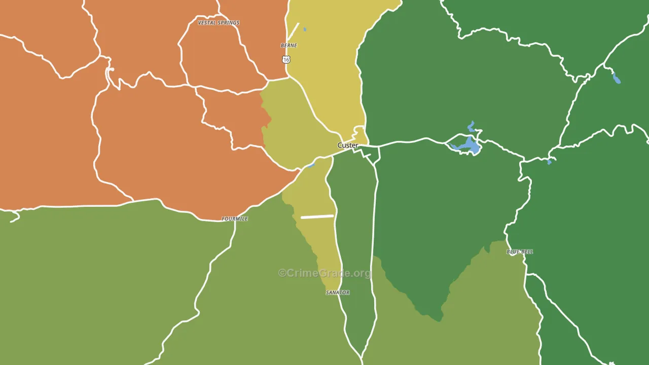 57730, SD Map of Theft Rates