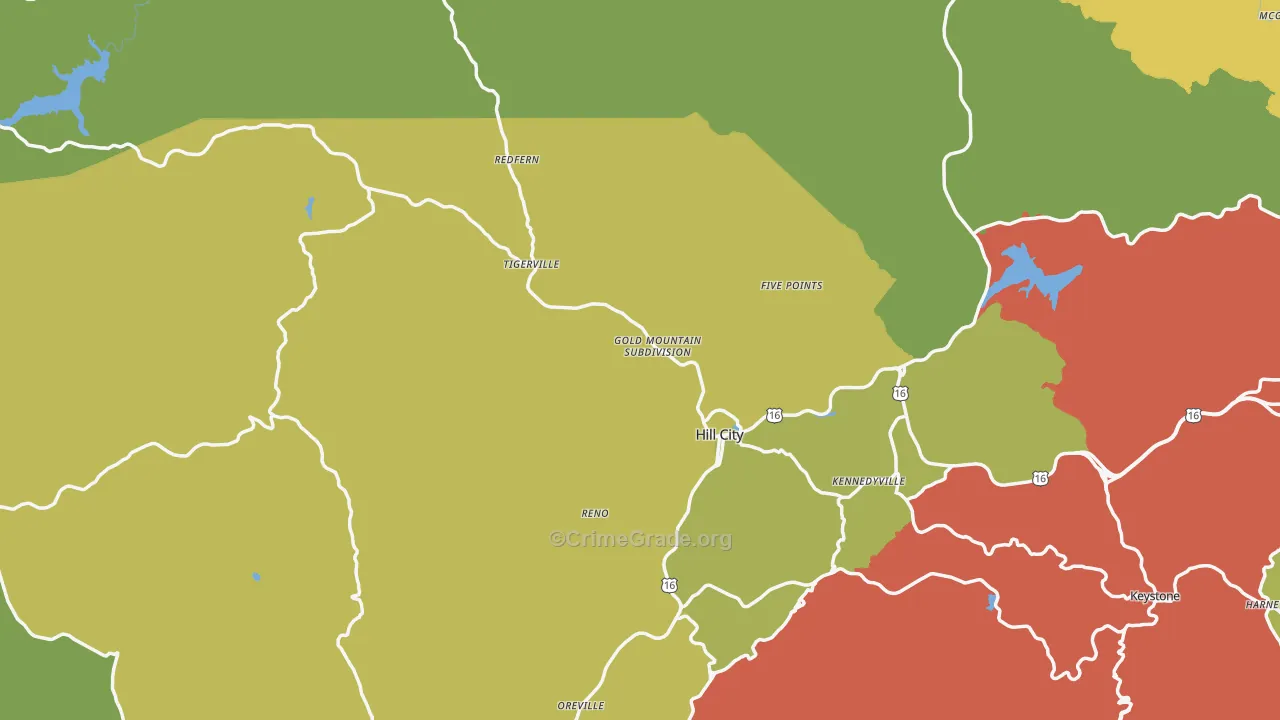 57745, SD Map of Theft Rates