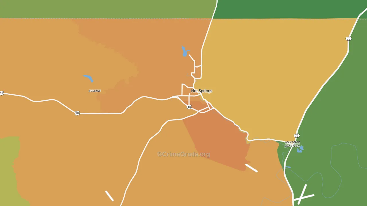 57747, SD Map of Theft Rates