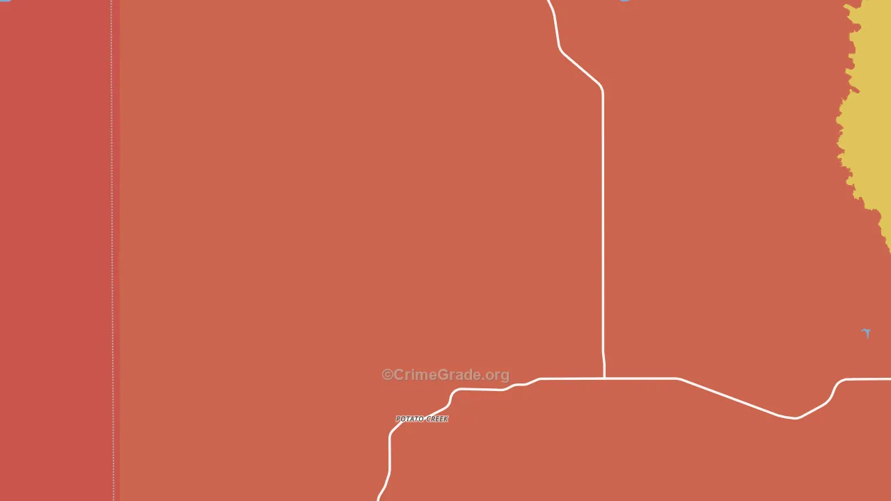 57750, SD Map of Theft Rates