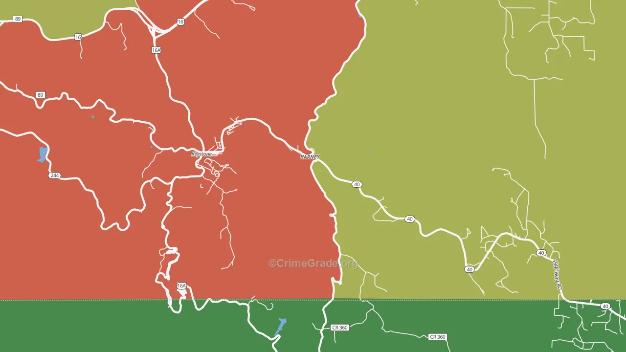 57751, SD Map of Theft Rates