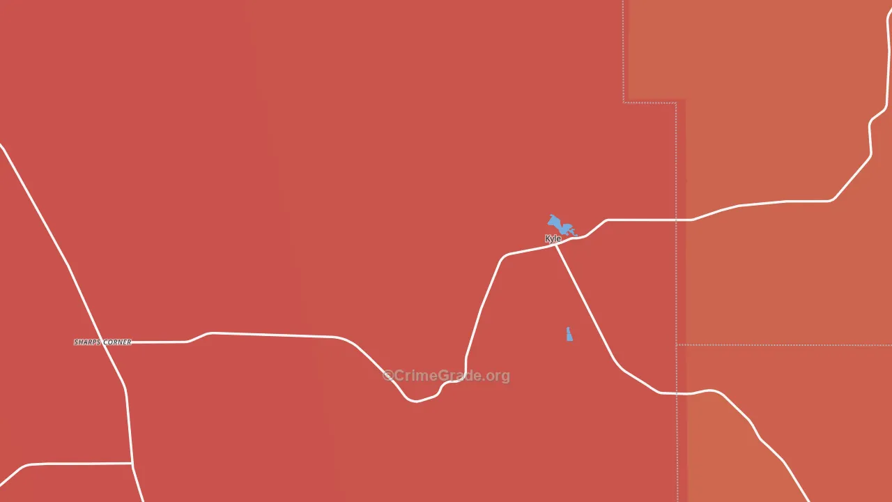 57752, SD Map of Theft Rates